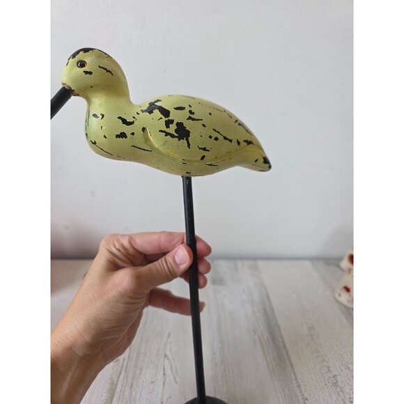 Nautical bird sandpiper decor home aviary - Picture 5 of 6